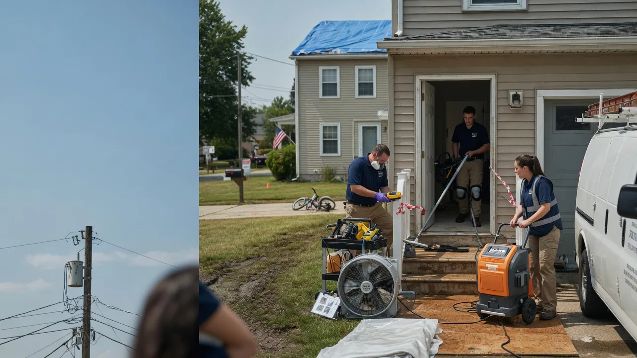 Water Damage Repair in Campus, IL near me